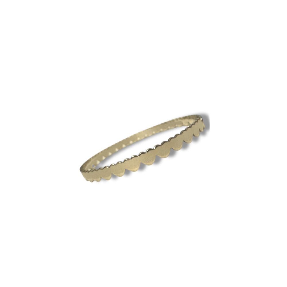Vintage Y2K many‎ hearts silver toned bangle bracelet feminine dainty romantic